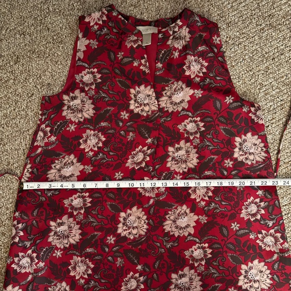 Loft A-Line Floral Dress - Picture 4 of 5
